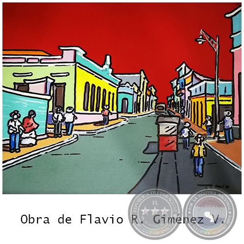 Asuncin de la poca - Obra de Flavio Gimnez